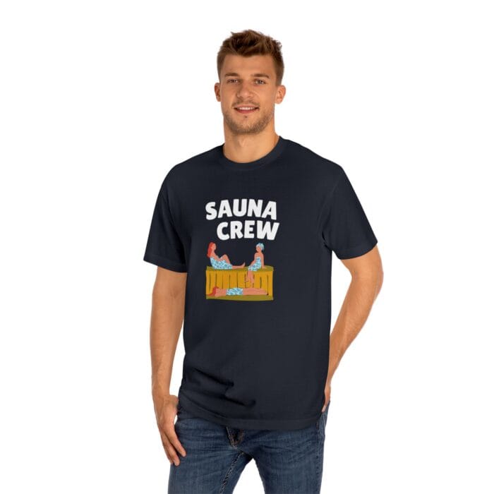"Sauna Crew" | American Apparel Sauna Shirt | Unisex Classic Tee - Image 12