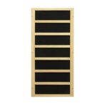 6 Person Indoor Hybrid Sauna | Infrared Steam Combo | Golden Designs Toledo Series - Image 11
