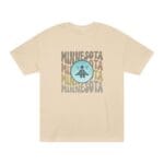 "Minnesota" | American Apparel Sauna Shirt | Unisex Classic Tee - Image 4