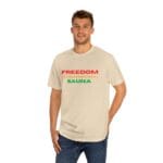 "Freedom Independence Sauna" | American Apparel Sauna Shirt | Unisex Classic Tee - Image 8