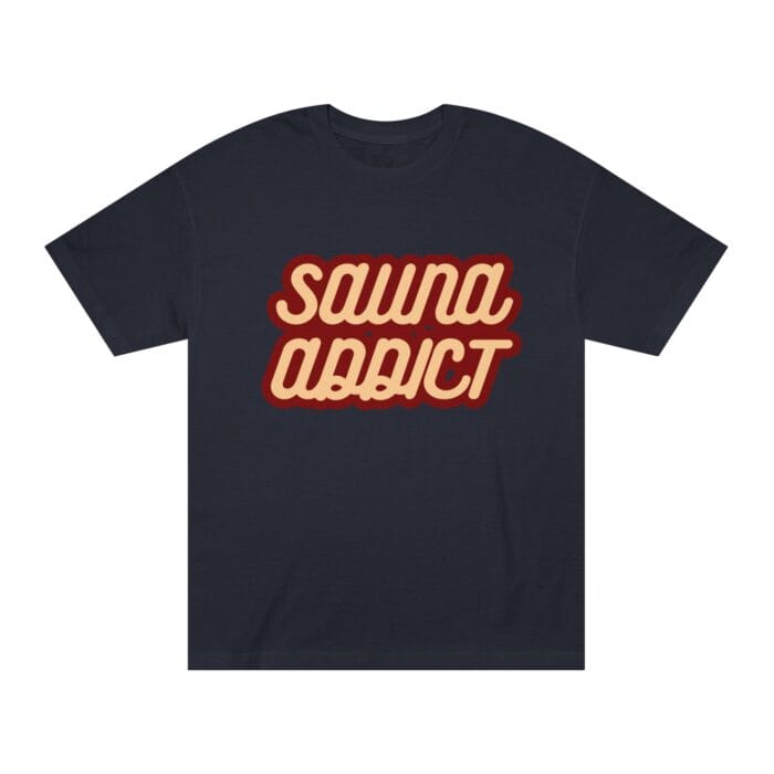 "Sauna Addict" | American Apparel Sauna Shirt | Unisex Classic Tee - Image 4