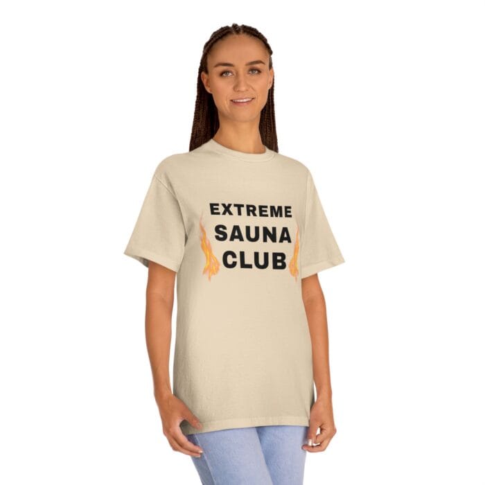 "Extreme Sauna Club" | American Apparel Sauna Shirt | Unisex Classic Tee - Image 7
