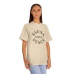 "Sauna World Peace" | American Apparel Sauna Shirt | Unisex Classic Tee - Image 7