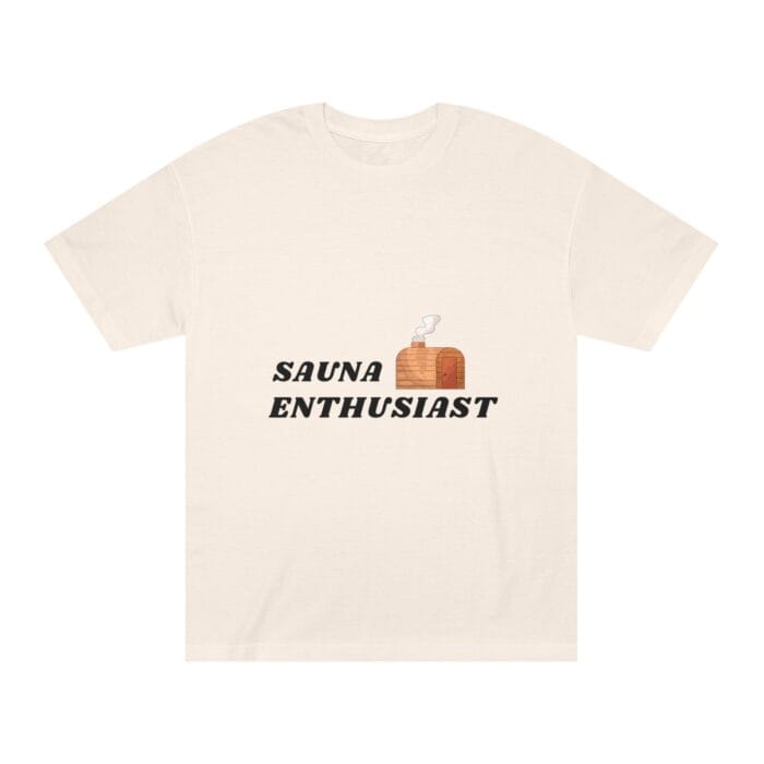 "Sauna Enthusiast" | American Apparel Sauna Shirt | Unisex Classic Tee - Image 3