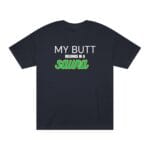 "My Butt Belongs In A Sauna" | American Apparel Sauna Shirt | Unisex Classic Tee - Image 4