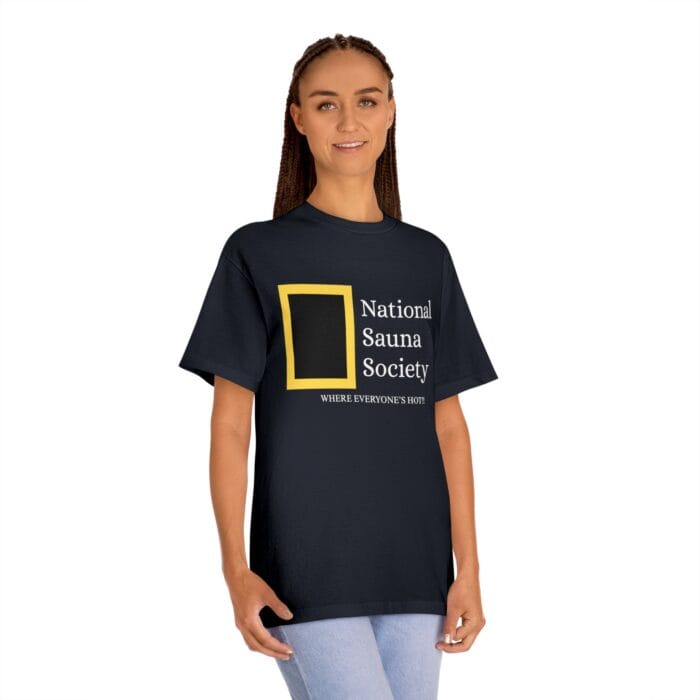 "National Sauna Society" | American Apparel Sauna Shirt | Unisex Classic Tee - Image 11