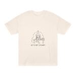 "Let's Get Steamy" | American Apparel Sauna Shirt | Unisex Classic Tee - Image 7