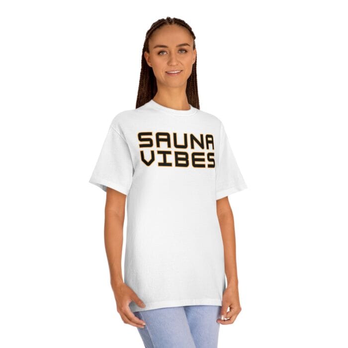"Sauna Vibes" | American Apparel Sauna Shirt | Unisex Classic Tee - Image 5