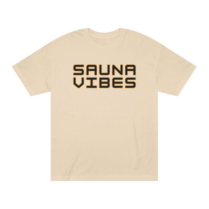 "Sauna Vibes" | American Apparel Sauna Shirt | Unisex Classic Tee - Image 2