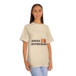 "Sauna Enthusiast" | American Apparel Sauna Shirt | Unisex Classic Tee - Image 7