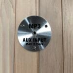 Front exterior view of Dynamic Cordoba 2-Person discount indoor infrared sauna.