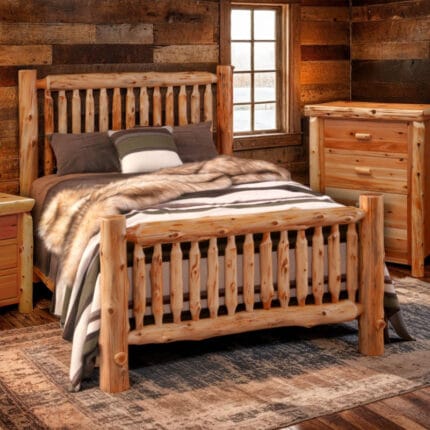 indoor log furniture
