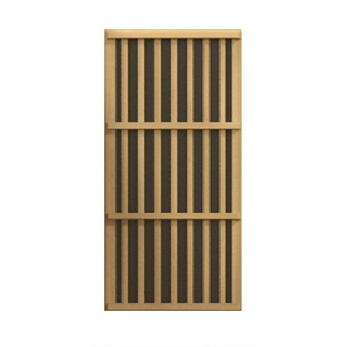 Canadian Hemlock 2 person indoor infrared sauna buy with Bluetooth speakers
