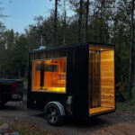 Sauna Trailer | Crank-Down Galvanized Steel | Multiple Widths and Lengths - Image 10