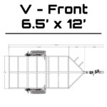 Sauna Trailer | Crank-Down Galvanized Steel | Multiple Widths and Lengths - Image 19