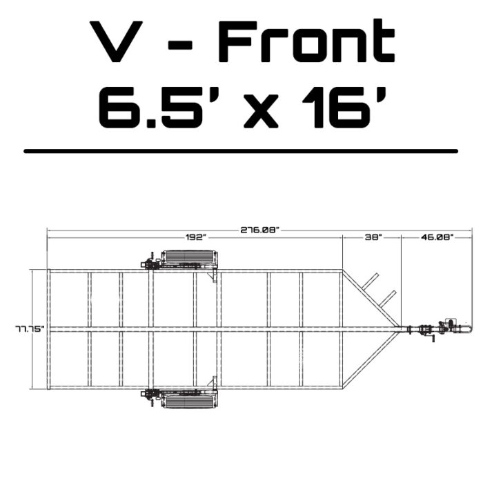Sauna Trailer | Crank-Down Galvanized Steel | Multiple Widths and Lengths - Image 21