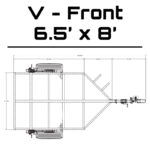 Sauna Trailer | Crank-Down Galvanized Steel | Multiple Widths and Lengths - Image 17
