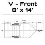 Sauna Trailer | Crank-Down Galvanized Steel | Multiple Widths and Lengths - Image 23