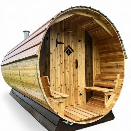 outside sauna