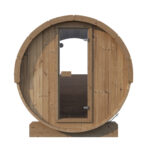 2 Person Outdoor Sauna | Sauna Life | Model E6W | Rear Window - Image 2