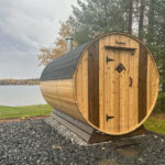 6 Person Cedar Barrel Sauna | Cedar Sauna | 6' x 8' | Cedar Sense - Image 18