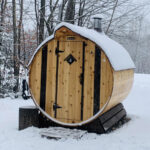 6 Person Cedar Barrel Sauna | Cedar Sauna | 6' x 8' | Cedar Sense - Image 6