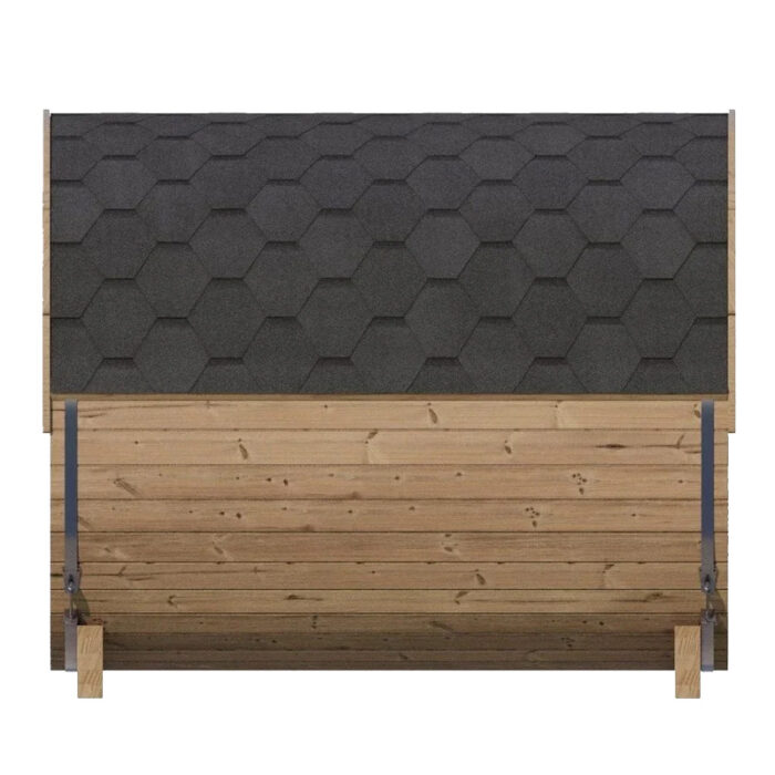 6 Person Barrel Steam Sauna | Sauna Life | Model E8 | Outdoor Barrel Sauna Kit - Image 3
