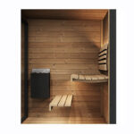 4 Outdoor DIY Sauna Kit | SaunaLife GL4 Outdoor Sauna Kit | Garden Luxury Series - Image 3