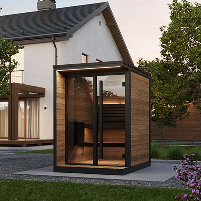4 Outdoor DIY Sauna Kit | SaunaLife GL4 Outdoor Sauna Kit | Garden Luxury Series - Image 9