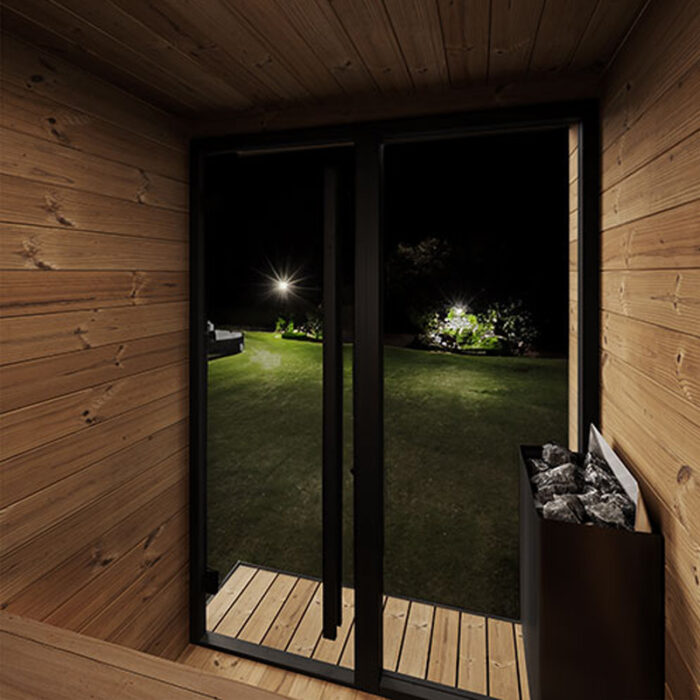 4 Outdoor DIY Sauna Kit | SaunaLife GL4 Outdoor Sauna Kit | Garden Luxury Series - Image 6