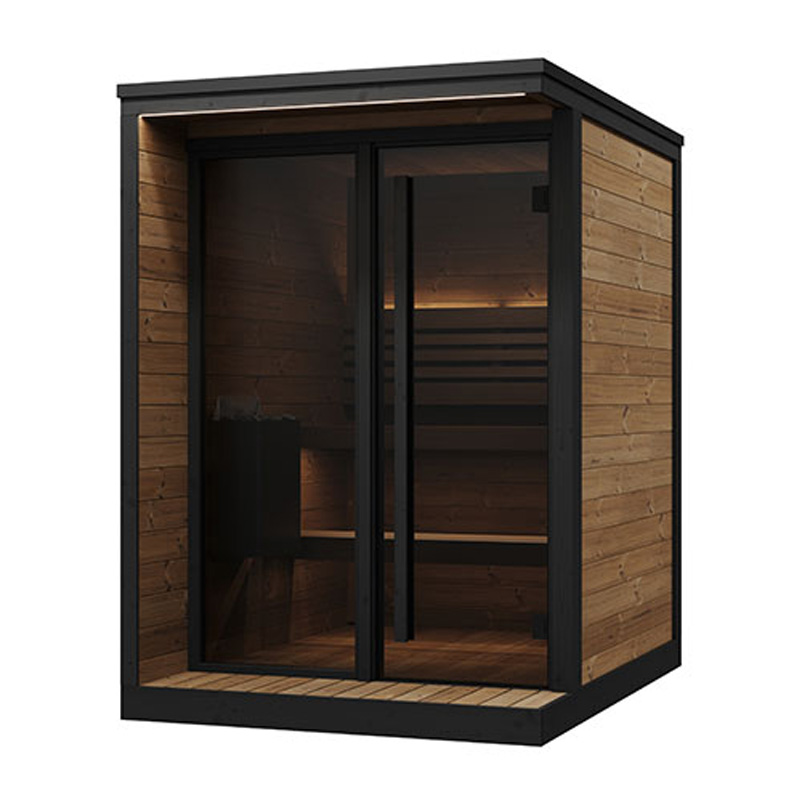 cabin sauna GL4 - main pic 1 4 Outdoor DIY Sauna Kit | SaunaLife GL4 Outdoor Sauna Kit | Garden Luxury Series - Image 1