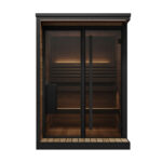 4 Outdoor DIY Sauna Kit | SaunaLife GL4 Outdoor Sauna Kit | Garden Luxury Series - Image 2