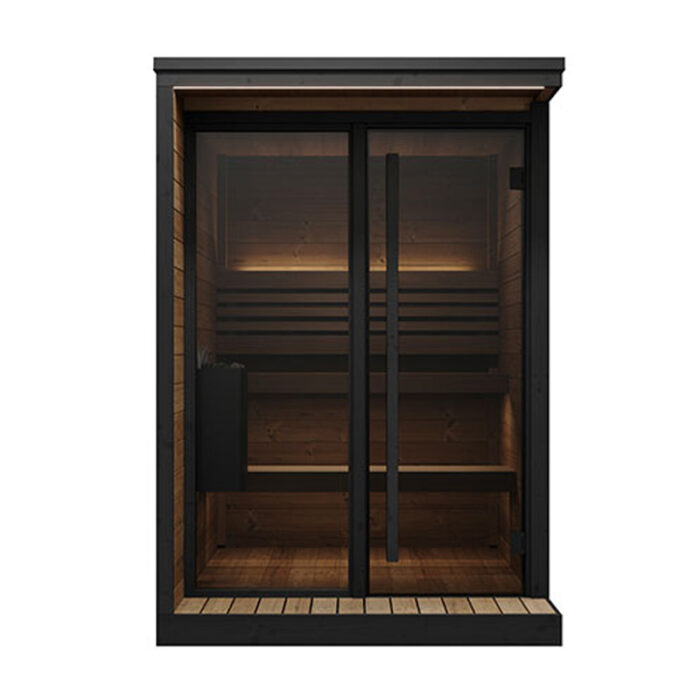 4 Outdoor DIY Sauna Kit | SaunaLife GL4 Outdoor Sauna Kit | Garden Luxury Series - Image 2