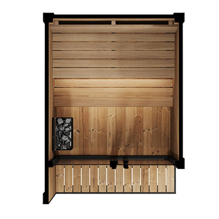 4 Outdoor DIY Sauna Kit | SaunaLife GL4 Outdoor Sauna Kit | Garden Luxury Series - Image 4