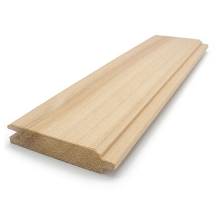 Cedar wood boards with tongue and groove design for sauna rooms