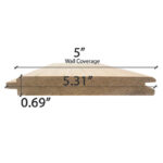 Tongue and groove cedar for sauna 1×6 vertical grain lumber board