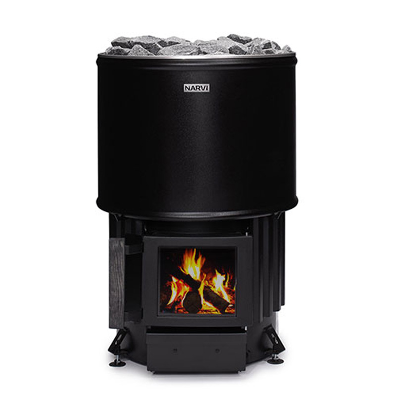 narvi luosto _ main pic 1 Luosto Wood-Burning Sauna Stove | Narvi Wood Fired Sauna Heater | 16k - Image 1
