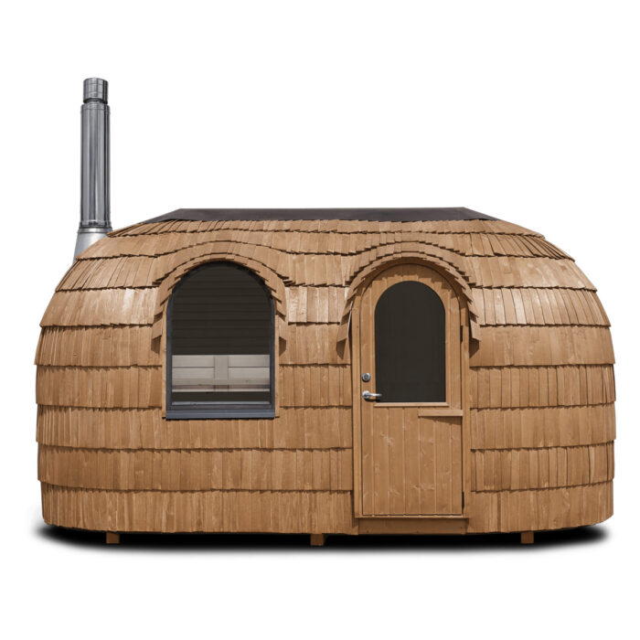 wood fire sauna
