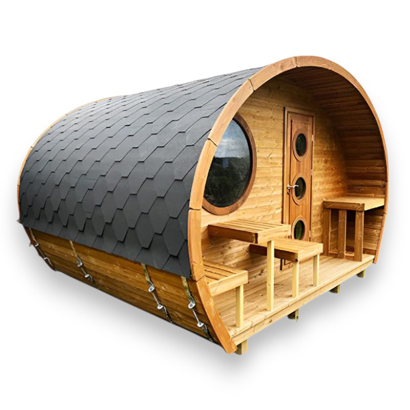 pod sauna _ saunalife _ g11 _ main pic 1 hobbit sauna