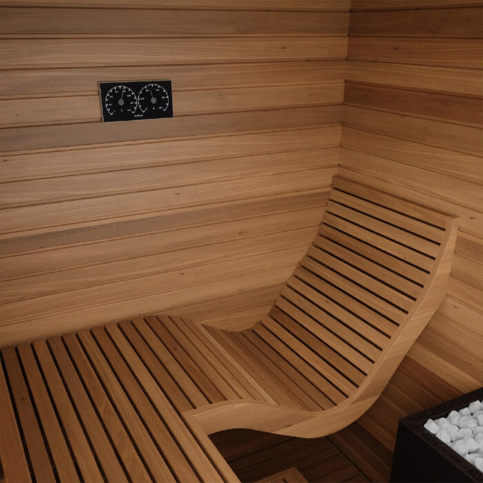 2 Person Luxury Modern Indoor Sauna | Auroom Baia Model | Aspen or Thermo-Aspen - Image 4