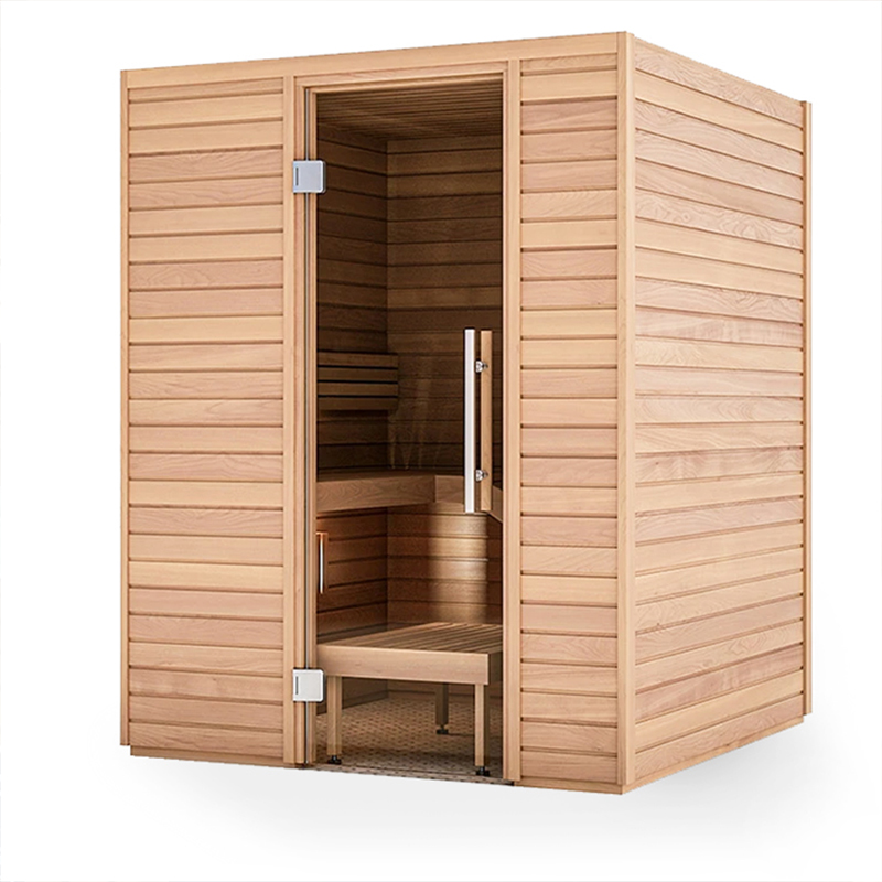 Baia _ thermo _ main pic 1 2 Person Luxury Modern Indoor Sauna | Auroom Baia Model | Aspen or Thermo-Aspen - Image 1