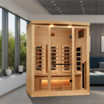 3 Person Infrared Sauna with Himalayan Salt Bar | Supernova Model | Full Spectrum - Image 5