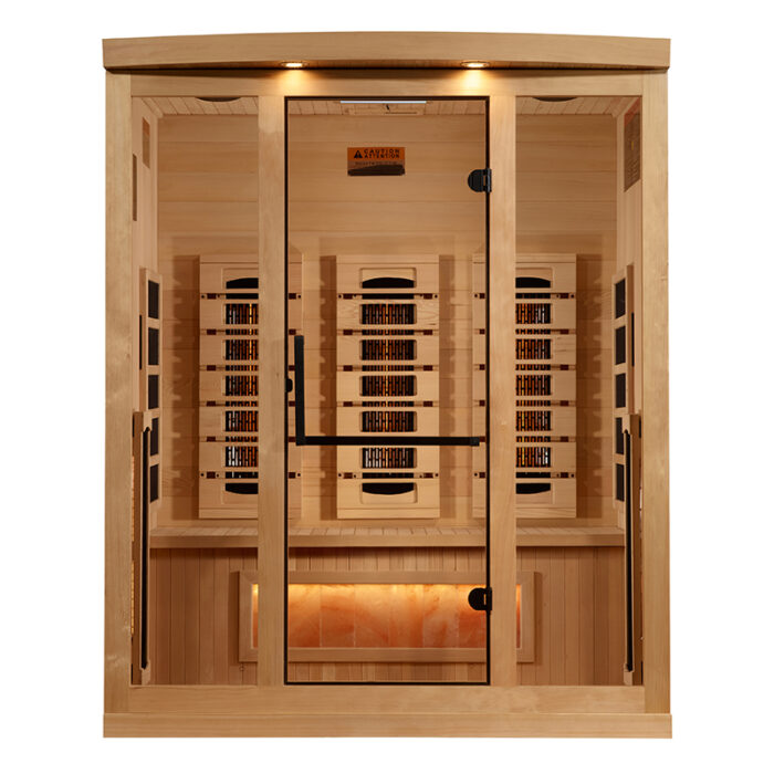 3 Person Infrared Sauna with Himalayan Salt Bar | Supernova Model | Full Spectrum - Image 2