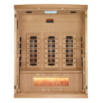 3 Person Infrared Sauna with Himalayan Salt Bar | Supernova Model | Full Spectrum - Image 4