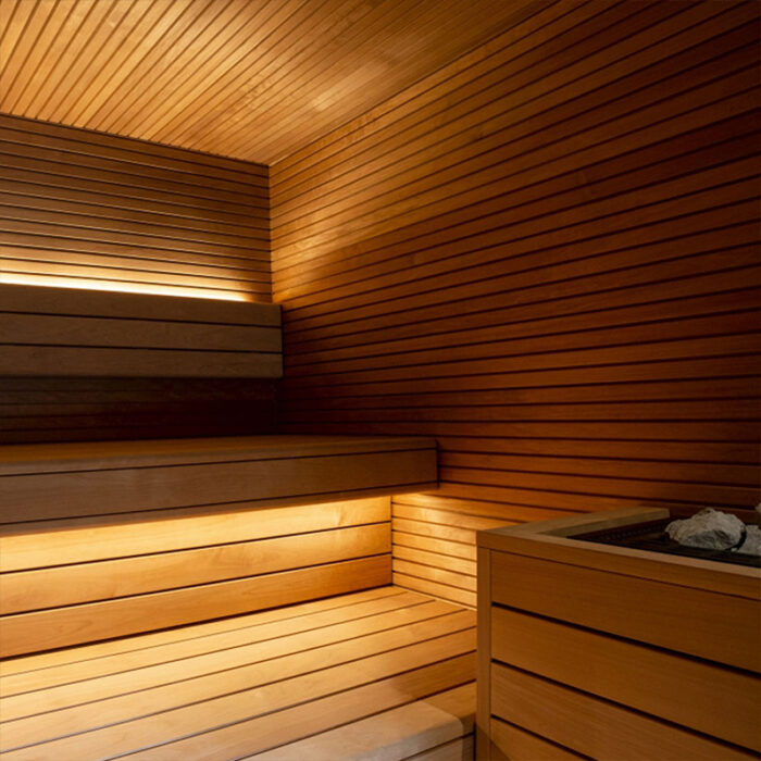 5 Person Arti High End Sauna | Fully Assembled Outdoor Cabin with Terrace - Image 8