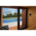 5 Person Arti High End Sauna | Fully Assembled Outdoor Cabin with Terrace - Image 16