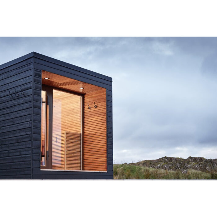 5 Person Arti High End Sauna | Fully Assembled Outdoor Cabin with Terrace - Image 12
