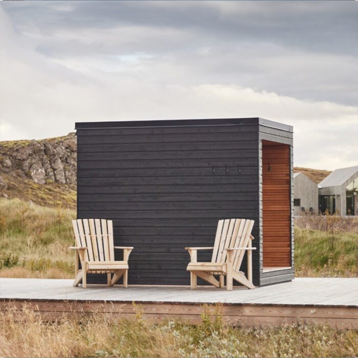 5 Person Arti High End Sauna | Fully Assembled Outdoor Cabin with Terrace - Image 13