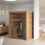 2 Person Indoor Modern Sauna | Auroom Baia Glass | Thermo-Aspen - Image 6