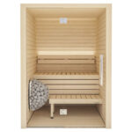 2 Person Luxury Indoor Sauna | Auroom Cala Glass | Aspen or Thermo-Aspen - Image 4